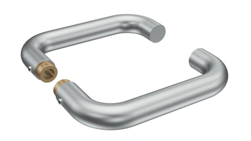 SERIE LH100 - Stainless steel glass door handle by GH ITALY - view 3